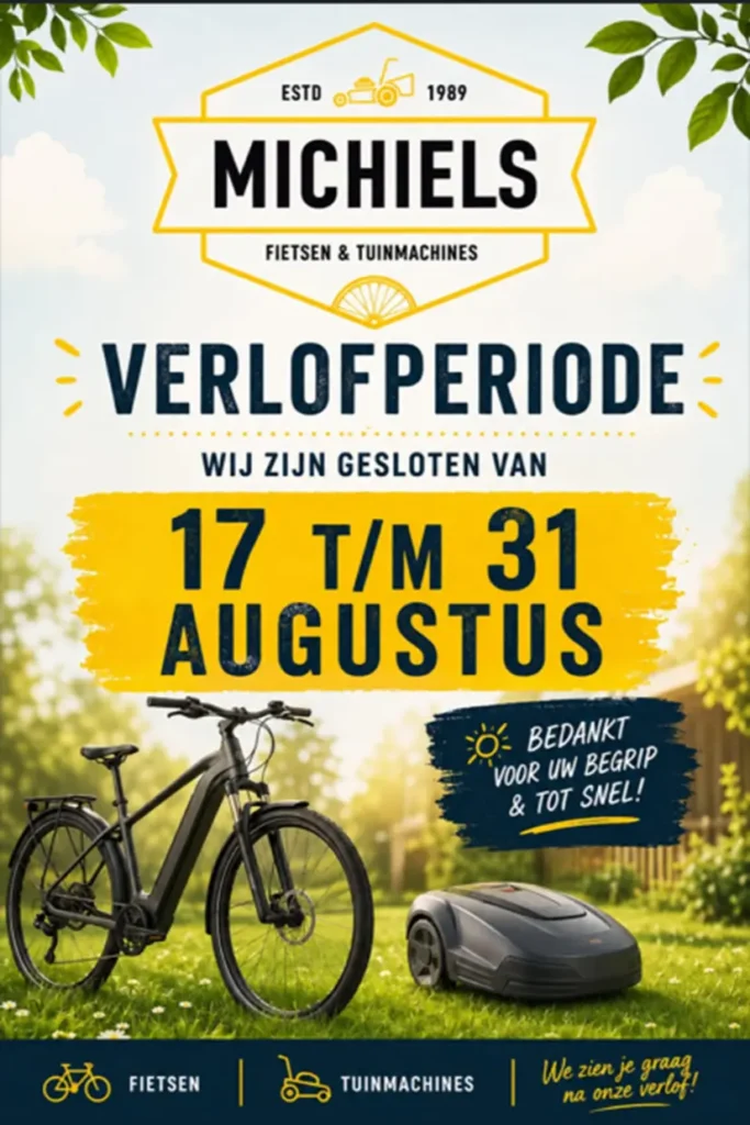 michielsfietsen popup